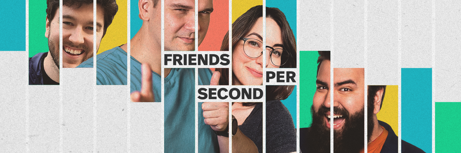 Friends Per Second podcast cover art